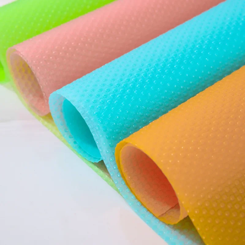 Kühlschrankmatte Rutschfest Wasserdicht Waschbar Schimmelresistent Zuschneidbar Kühlschrankregal-Unterlage Küchenschublade Schrankmatte Tischsets – Detail 2