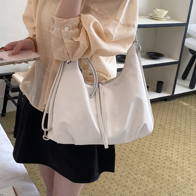 

Trendy Women's Multi-Color Crescent Crossbody Bag with Adjustable Strap for Daily Commute, Errands and Weekend Activities