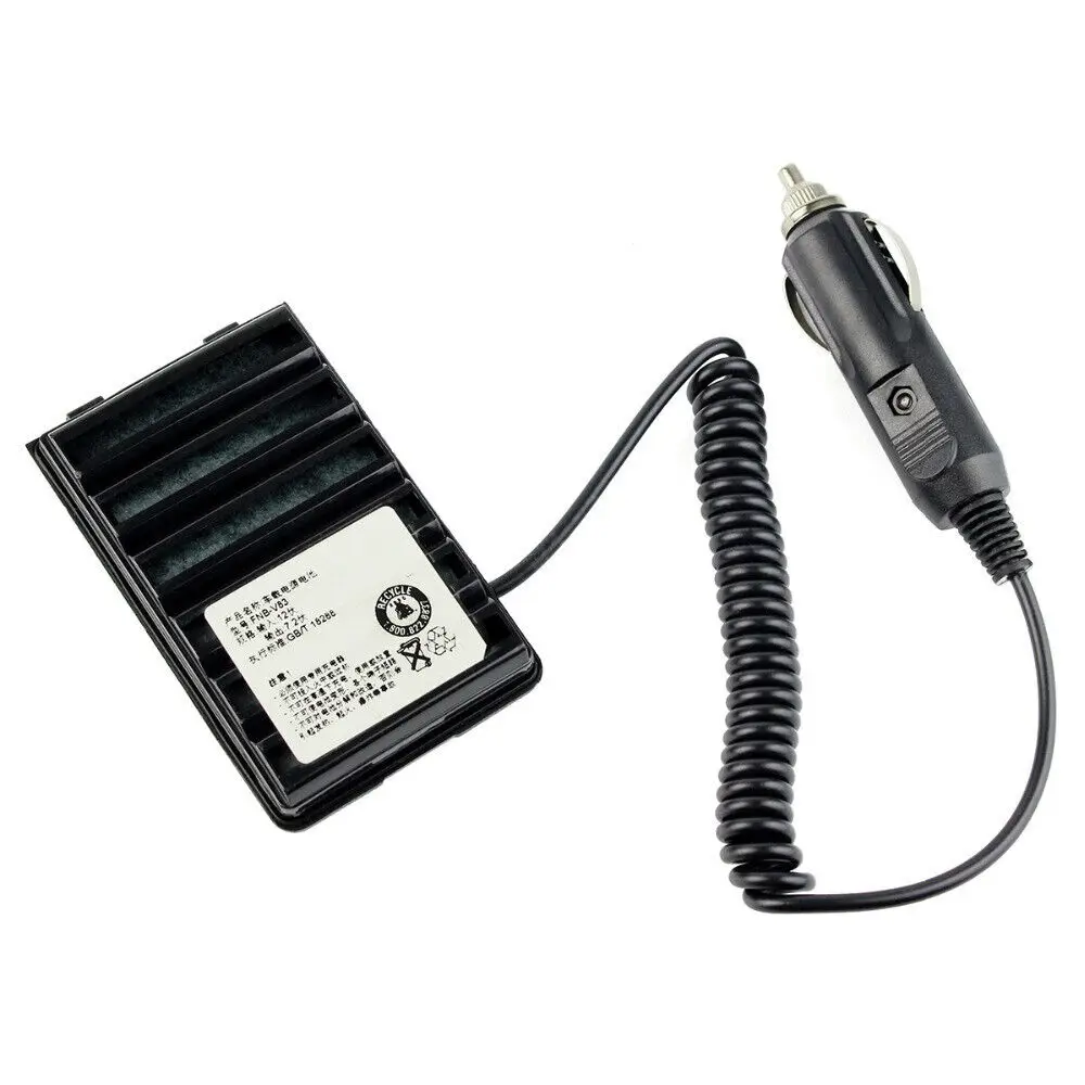 2 sztuk nowy Vertex V83 12V 1.2m Radio eliminator baterii dla Walkie Talkie Vertex VX-160 VX418 VX177 radio dwukierunkowe