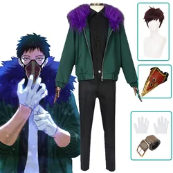 Overhaul Kai Chisaki Cosplay Costume Wig Masks Anime Coat Props Outfits