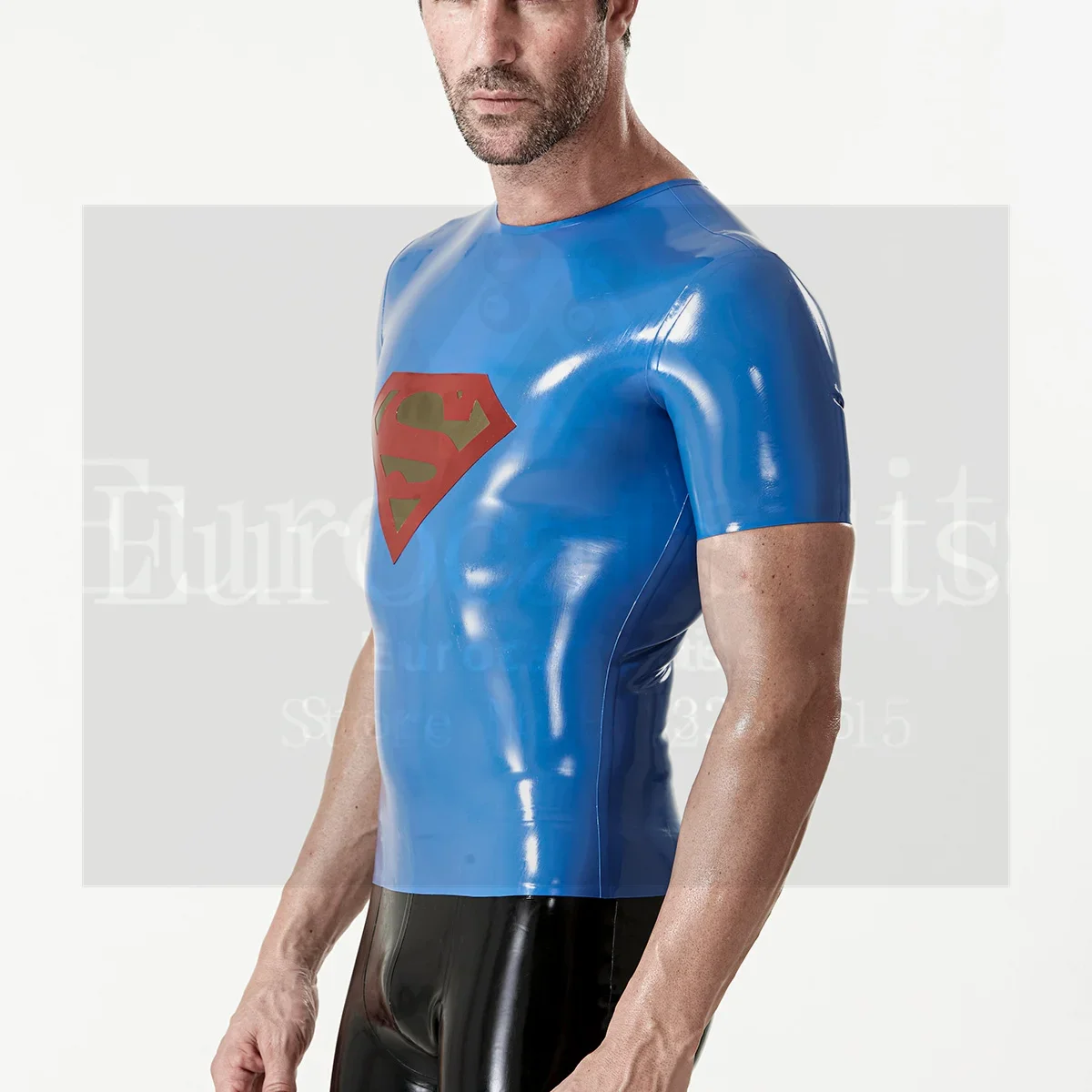 

Сексуальные резиновые боди, мужская куртка, латексная форма, фетиш, мужская латексная рубашка с короткими рукавами, костюм ручной работы, 100% косплей