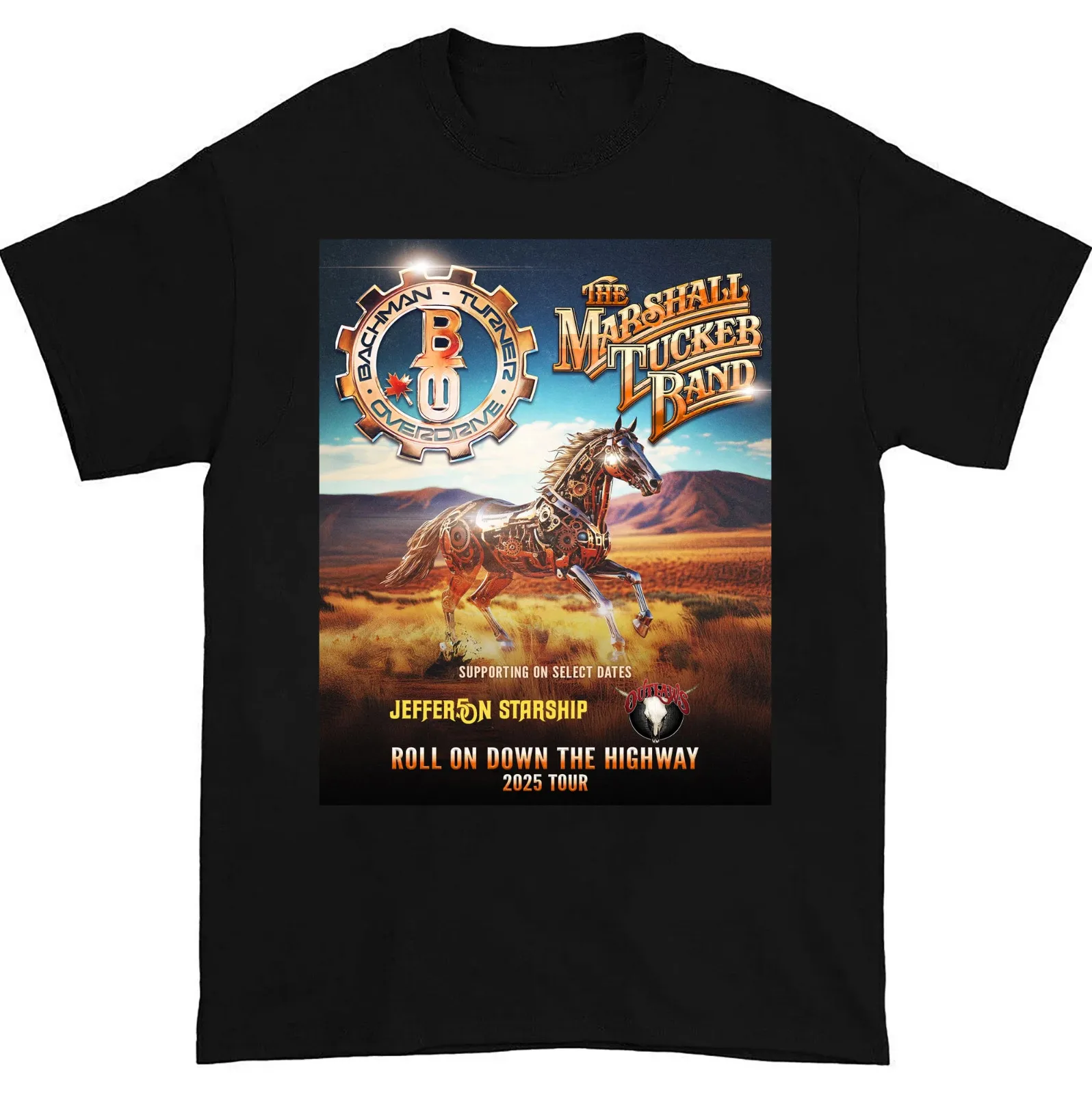 

NEW The Marshall Tucker Band Tour 2025 Gift For Fan Full Size T Shirt