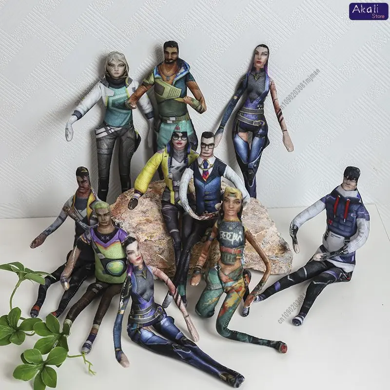 Valorant عمل الشكل الأطراف المنقولة مكتب زخرفة لعبة شخصية نموذج تحصيل لعبة هدية لمحبي ديكور المنزل #1