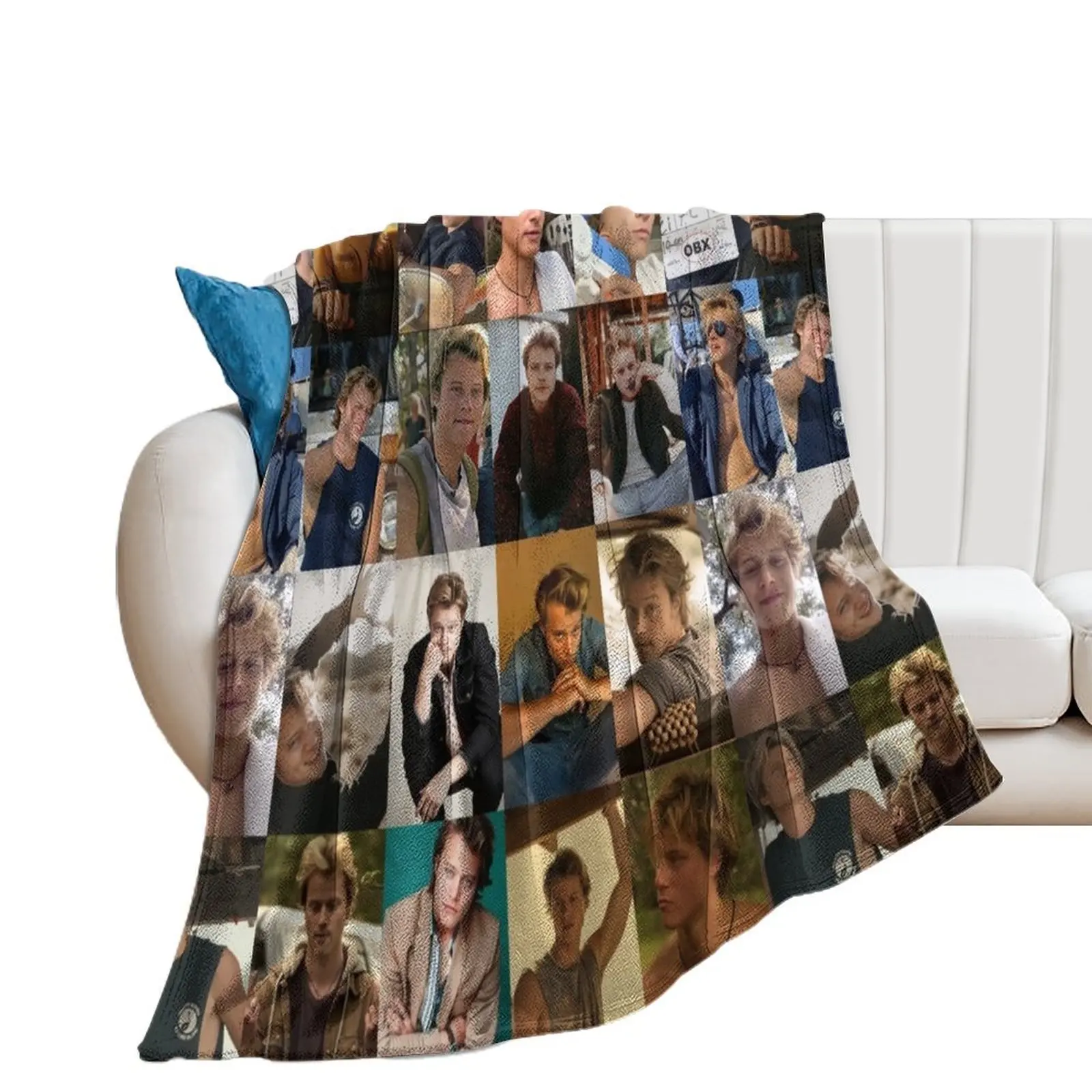 Rudy Pankow Throw Blanket for winter Furrys Blankets