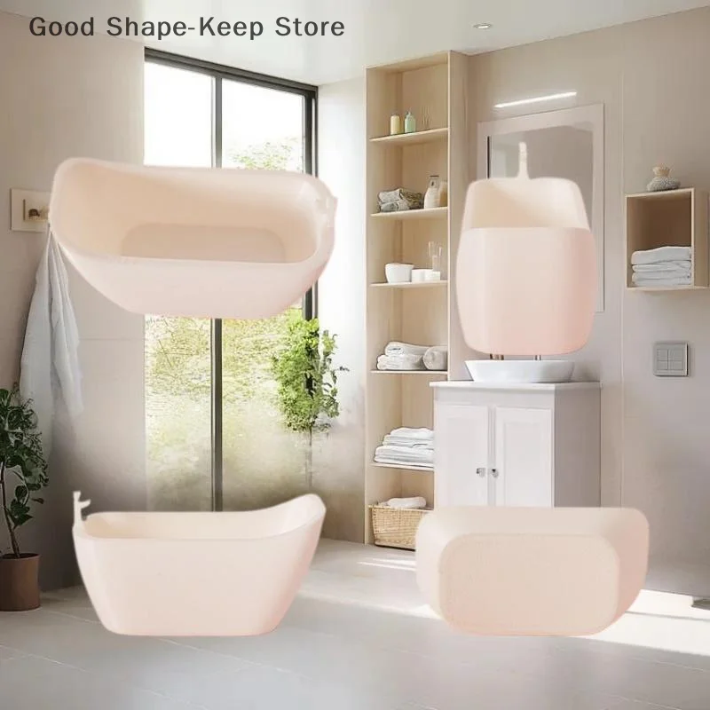 1/12 인형 집 미니어처 시뮬레이션 욕조 트레이 모델 인형 집 욕실 가구 장식 인형 집 놀이 장난감