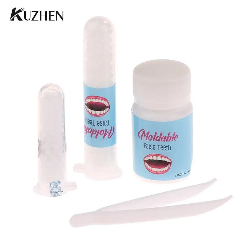 Resin 10g/15g/20g Temporary Tooth Repair Kit Teeth And Gaps FalseTeeth Solid Glue Denture Adhesive Teeth Whitening Tooth Beauty