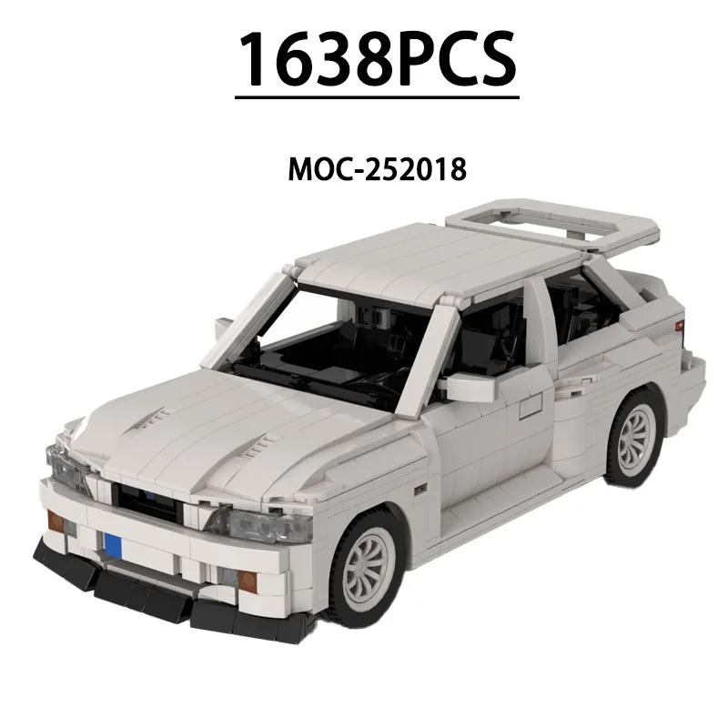 

Конструктор MOC-252018: Сборная модель спортивного седана, 1638 деталей. Игрушка-подарок для детей на День рождения, Рождество, Новый год.