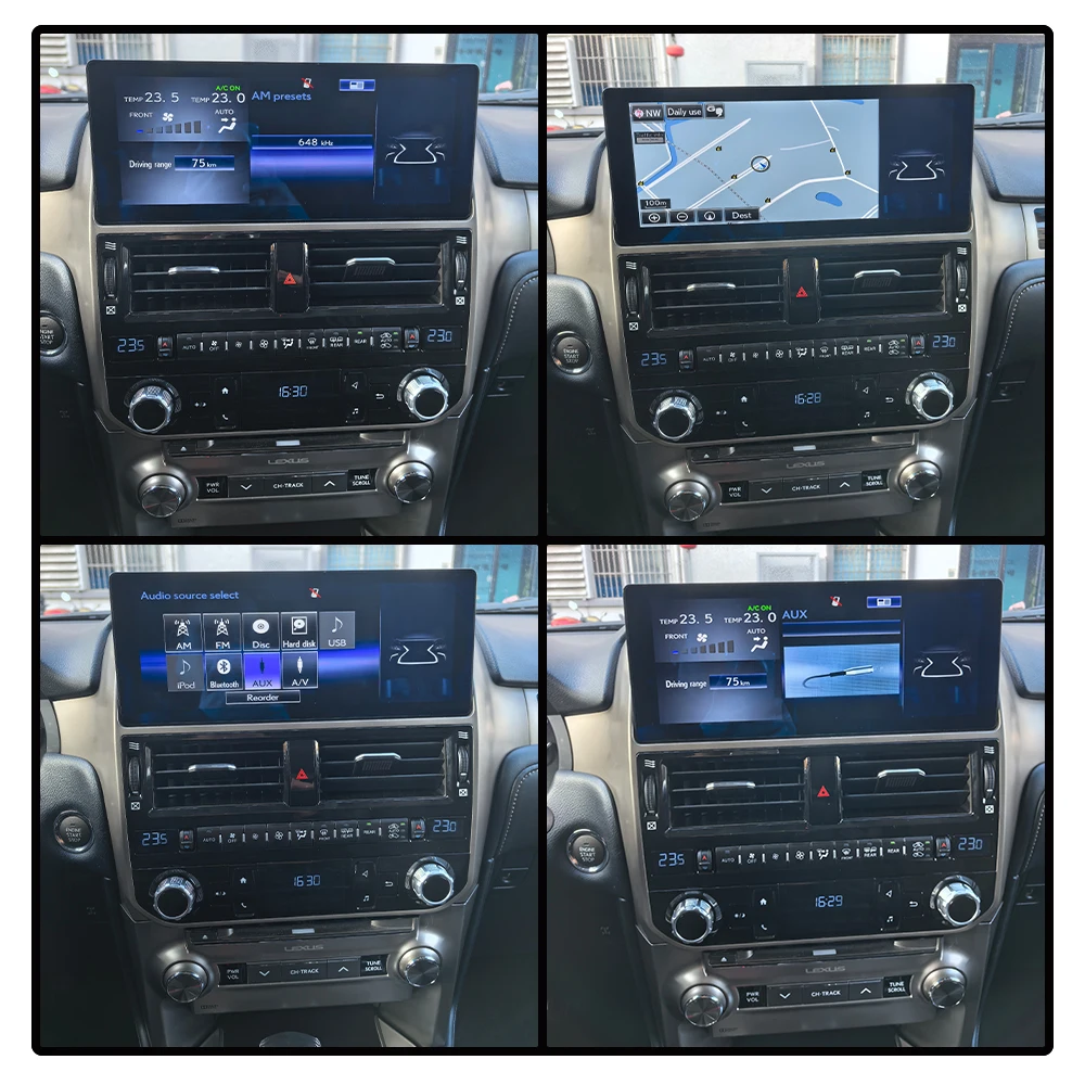 

12.3inch All-new Android For Lexus GX400 GX460 2009 - 2022 Car Radio CarPlay Multimedia Video Player GPS WIFI Stereo Head Unit