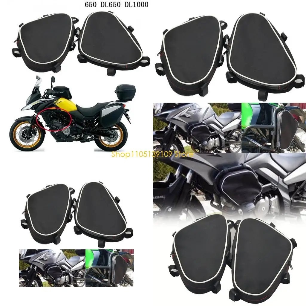 

Мотоциклетная рама сбои с аварийной сбоев водонепроницаемой пакет для DL650 DL1000 Easy Installation