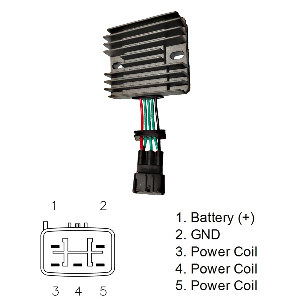 Motorcycle Voltage Regulator Rectifier for Yamaha 50-70 115 Hp 4-Stroke F50 F70 FL115 FT60 68V-81960-10-00