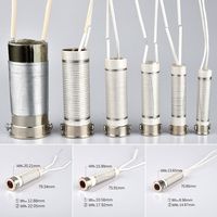 220V 75W100W150W200W300W500W Soldering Iron Core Heating Element Replacement Welding Tool Mica Externally Heating Core