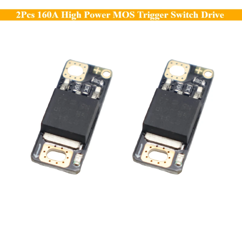 2Pcs 160A High Power MOS Trigger Schalter Stick Modul Feldeffekttransistor PWM Geregelte Elektronische Schalter Control Board DIY