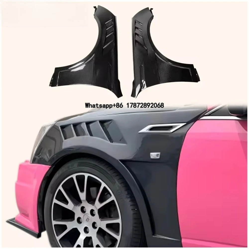 Carbon Fiber KZ Style Front Air Vent Fenders (Pair) for CTS 2008-2013 Coupe & Sedan