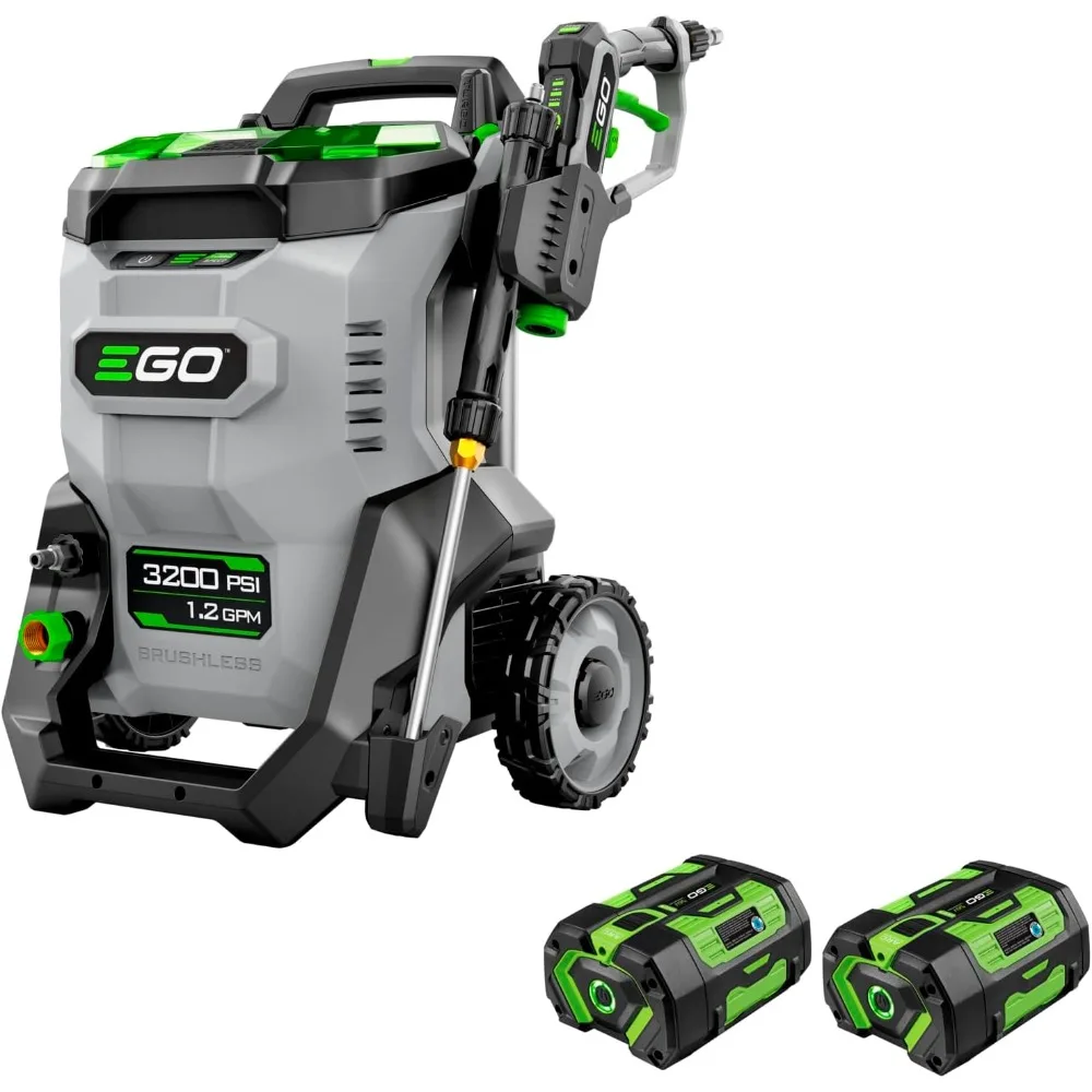 

Lithium-ion Cordless Pressure Washer with (2) 6.0Ah Batteries and 320W Charger Include