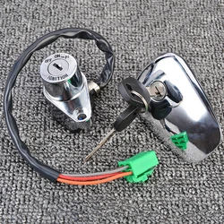 Ignition Switch Fuel Gas Cap Seat Lock Key Set For Suzuki VS1400 Intruder 1400 VS800 Boulevard S50 VS750 VS400 VS600 37110-38B03