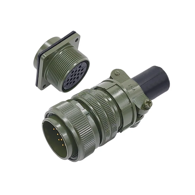 Circular Connectors MIL STD 5015 MIL-C Military Specification Connectors 24-5 24-10 24-11 MS3102 MS3106 MS3108 Plug&Socket