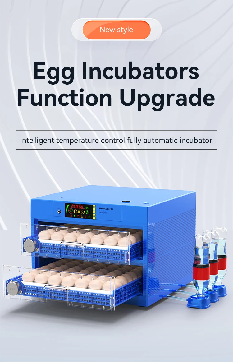 Hot Selling Brooder Eggs Chick Master Hatching With Hatcher Machine New Model 36-256 Eggs Capacity Full Automatic Egg I