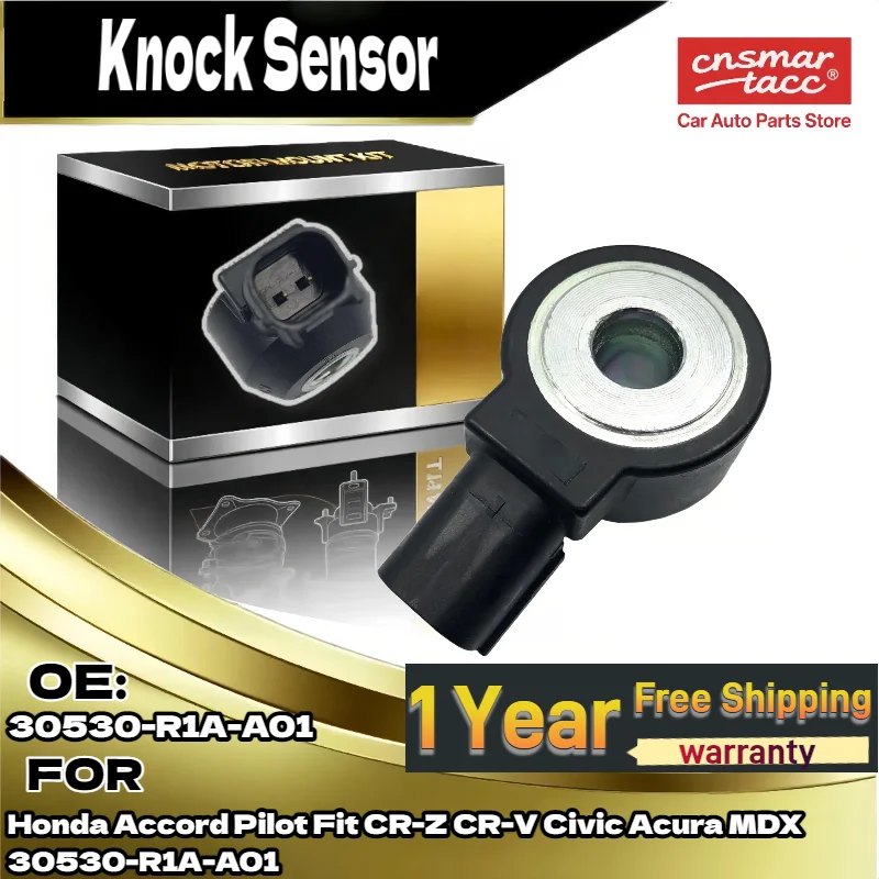 

Датчик детонации двигателя с прямой посадкой для моделей Honda и Acura Civic Accord Pilot CR-V MDX 30530-R1A-A01