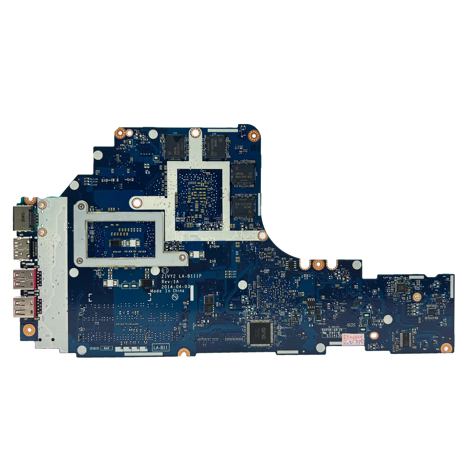 LA-B111P Moederbord Voor Lenovo Y70-70 Laptop Moederbord Met I5 I7 4e Gen Cpu GTX860M-GTX960M V 4G Fru 5b20h29171 100% Getest