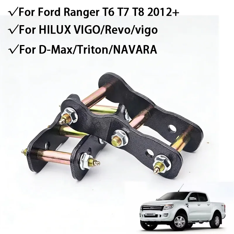 For RANGER/HILUX VIGO/Revo/vigo/D-Max/Triton/NAVARA 4x4 Accesorios Rear Suspension Spring Extended 2