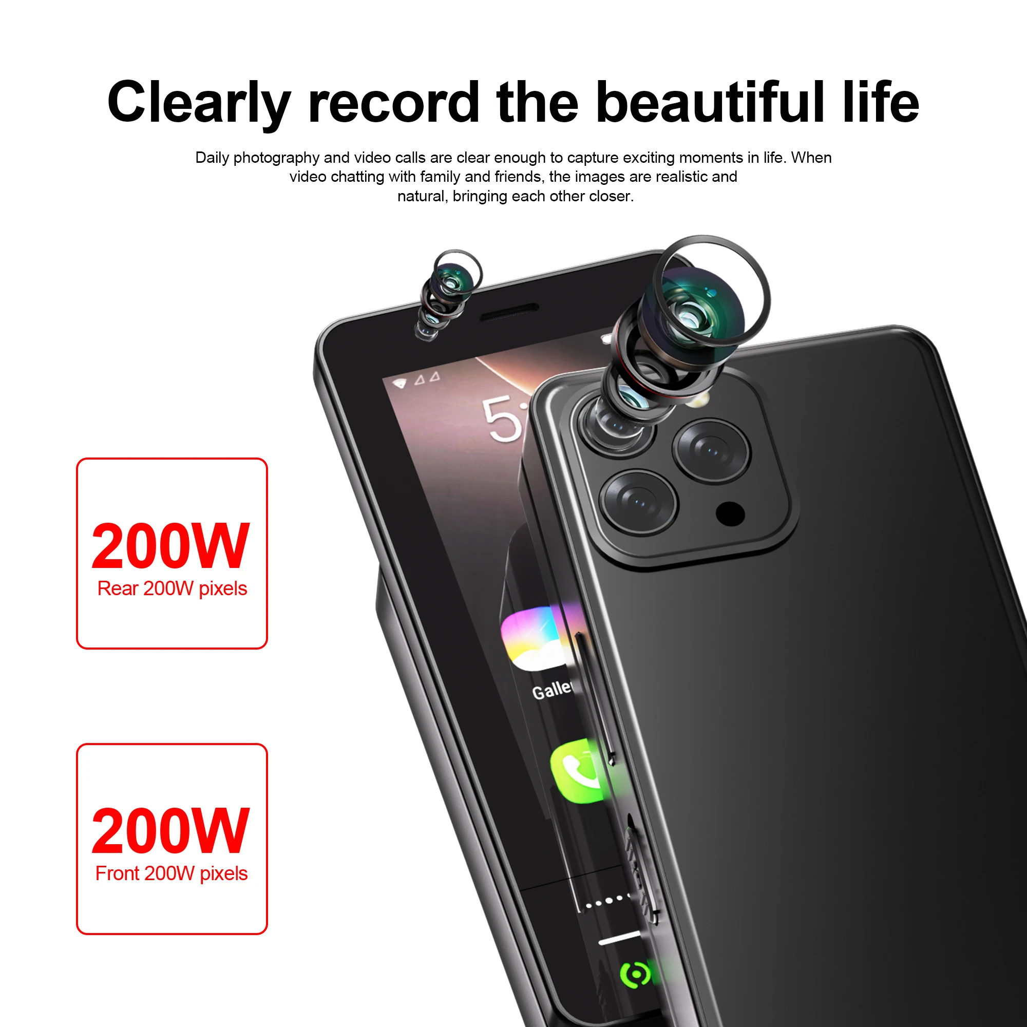 سيرفو F21 الشريحة أندرويد الهاتف الذكي 4G LTE 2GB + 16GB Play Store واتساب واي فاي هوت سبوت مصباح يدوي راديو FM 3.0 "انزلاق هاتف ذكي