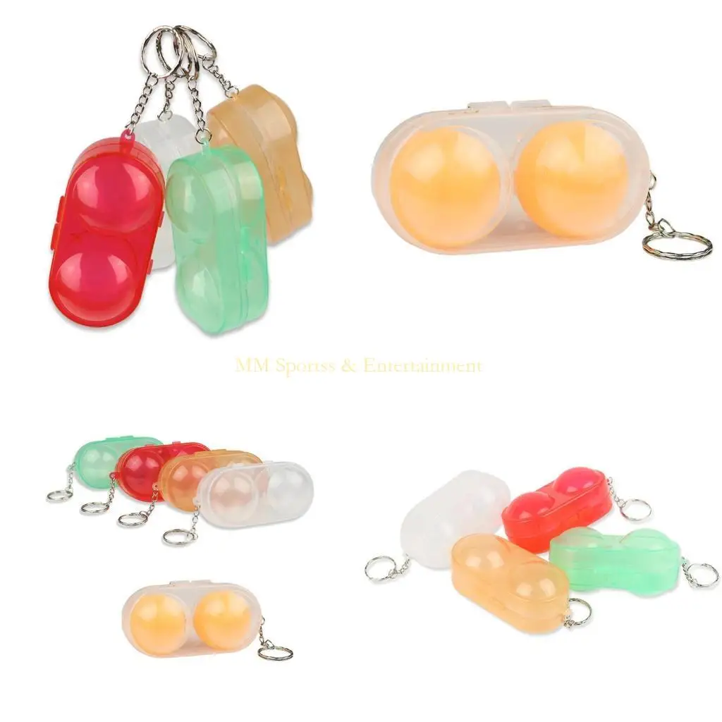 

31be настольный теннис защищает для корпуса с для ключей цепи удерживает 2 шарика пластиковых жестких