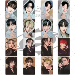 8Pcs/Set Kpop Idol ATEEZ Boy Group LOMO Cards New Album EP FIN WILL HD Photocards Card Poster Sticker Fans Gifts Collection