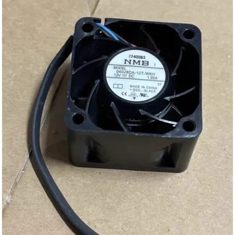 

Original New Cooler Fan for NMB 04028DA-12T-WKH DC12V 1.95A 4028 Large Air Volume Cooling Fan 4cm 40 * 40 * 28MM