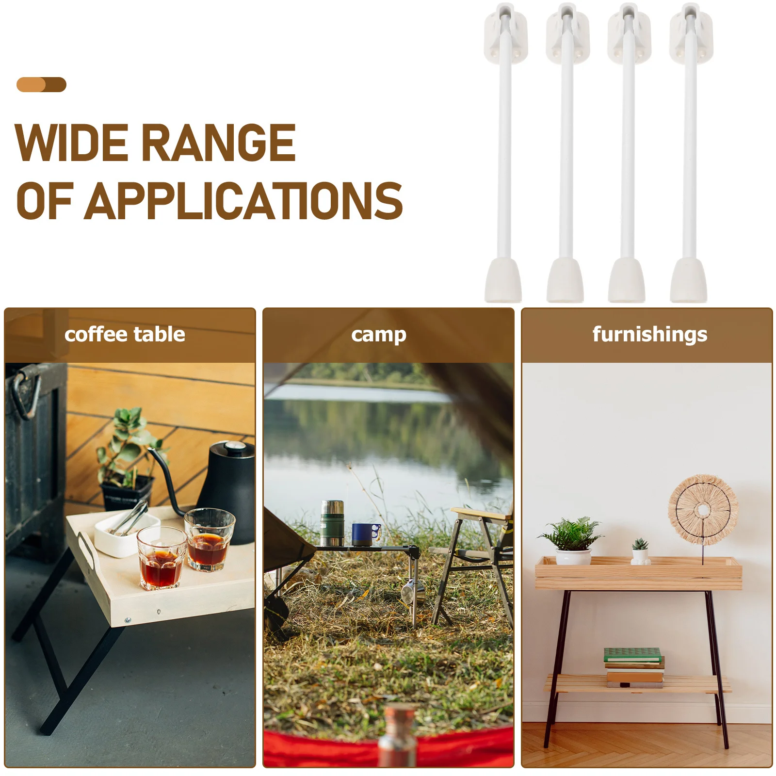 4 pcs Desk For Office Table Legs Heavy Duty Metal Desk Legs For Office Home Coffee Table Folding Furniture Feet