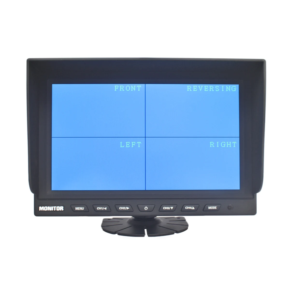 DIYSECUR Hoge Kwaliteit 9 Inch Split Quad Display Kleur Rear View Monitor Video Security Monitor voor Auto Vrachtwagen Bus CCTV Camera
