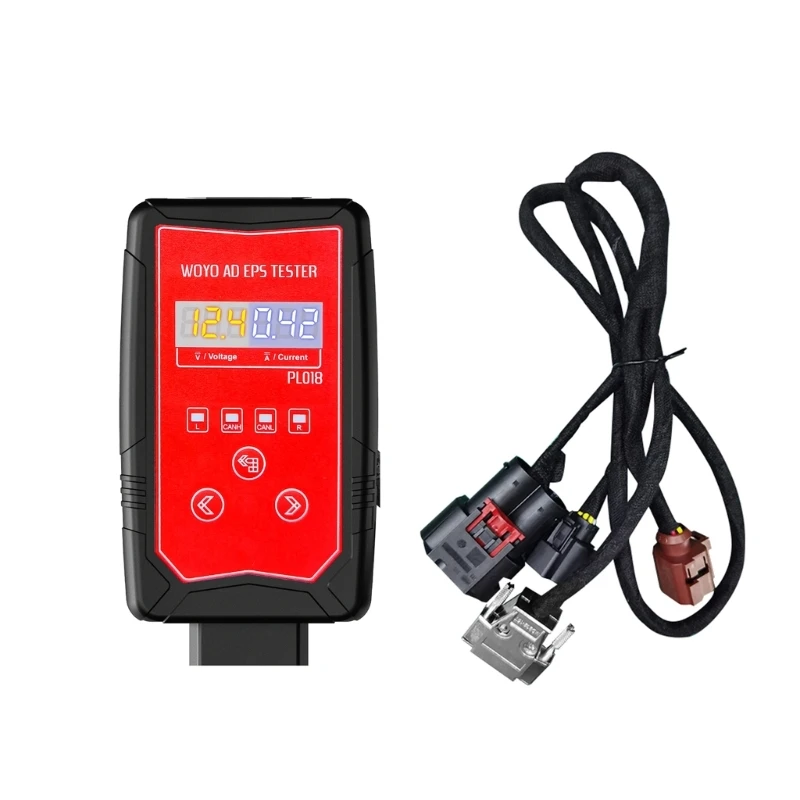 Electric Power Steering Vehicle Diagnostic Tool Wheel Steering Motor Tester Compatible for PL018 Find Potential Faults