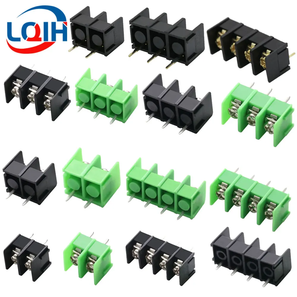 

KF7.62/8500/1000-2/3/4Pin 7.62mm 8.5mm 10.0mm Pitch 2P 3P 4P Screw Terminal Block Connector PCB Terminal Block Connectors