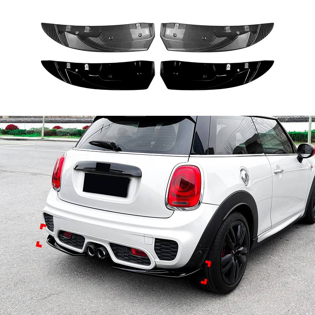 

For Mini Cooper F55 F56 F57 JCW early front and rear lip spoilers small body kit modification 2014-2021