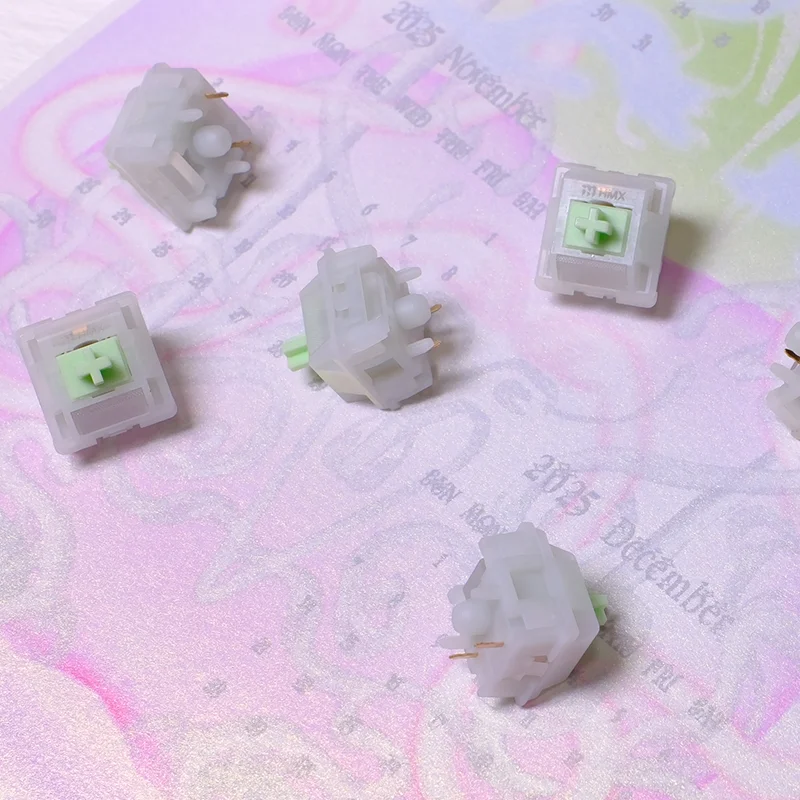 Rena Lab X HMX Jade Switch 50g/42g/37g Gaming Keyboard Shafe Customized Paragraph Mechanical keyboard Accessories