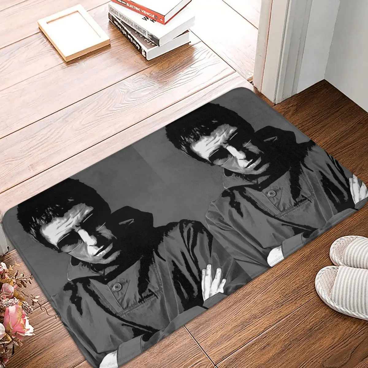 

Liam Gallagher Non-slip Doormat Floor Mat Washable Carpet Rug for Kitchen Entrance Home Bathroom Living room Footpad Mats