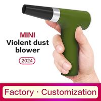 110000RPM Mini Turbo Jet Fan Brushless Motor Handheld Duct Fan High-Performance Turbo Electric Blower 200W High Power Air Duster