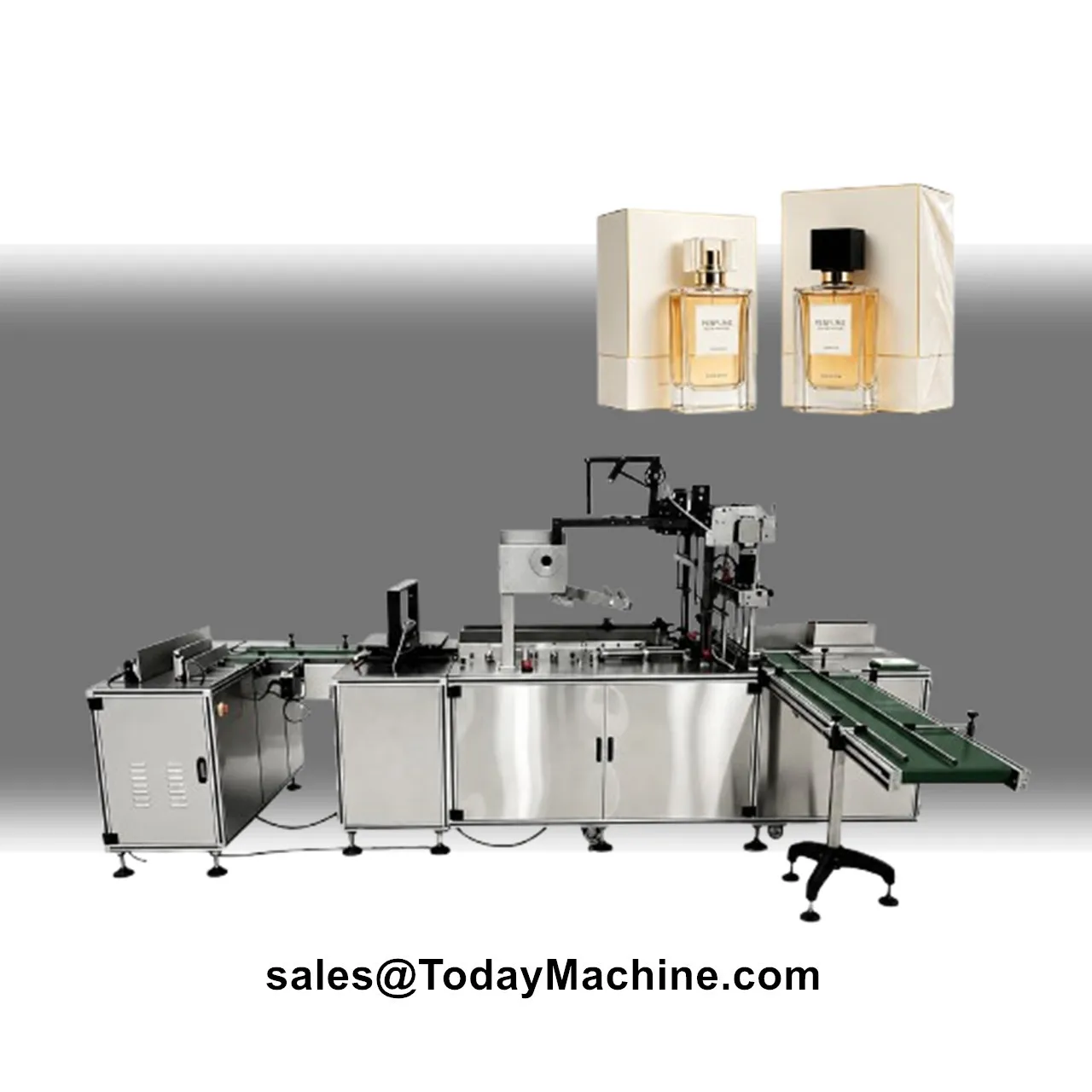 Automatic 3D Cellophane Transparent Film Box Wrapping Machine for Chewing Gum