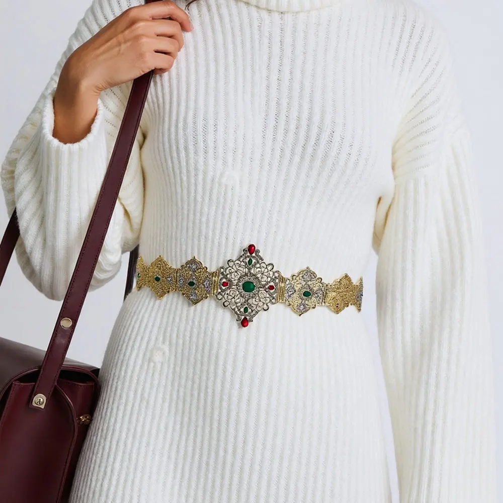 cinto-feminino-dourado-da-moda-corrente-de-cintura-para-tunica-Arabe-com-strass-coloridos-comprimento-ajustavel-joia-para-casamento