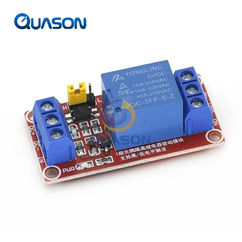 5V 12V One 1 Channel Relay Module Board Shield with optocoupler Support High and Low Level Trigger