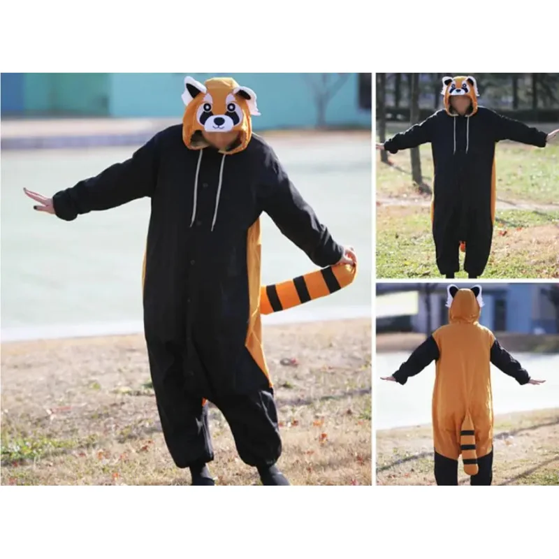 Animal Costume cosplay adult pyjamas JP animal pink blue yellow raccoon Beaver daikon Ant Bee Rudolph pajamas