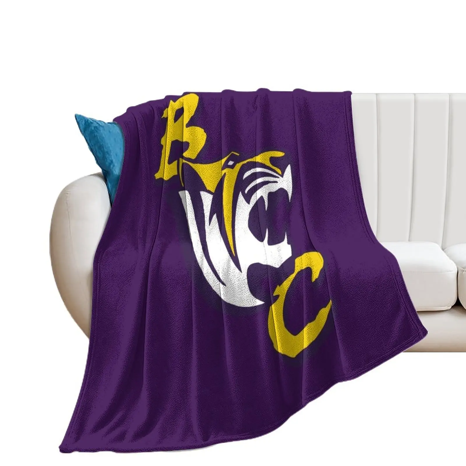 

The Benedict Tigers Throw Blanket Soft Plush Plaid Travel Stuffeds Blankets