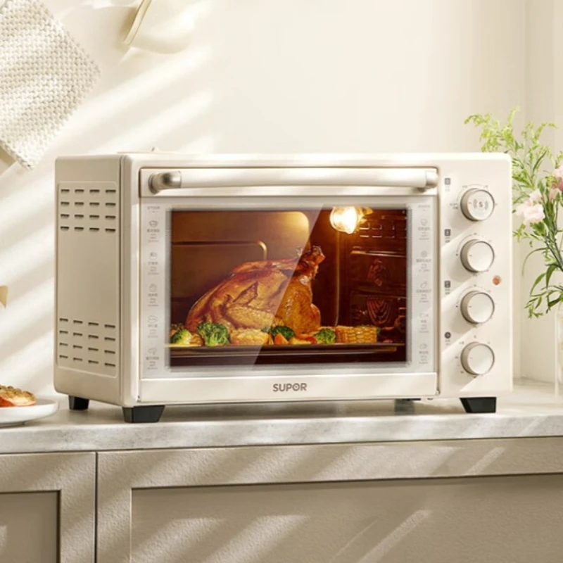 SUPOR Electric Oven, Home Use, Baking and Air Frying All-in-One Machine, Multifunctional Large Capacity Baking Oven