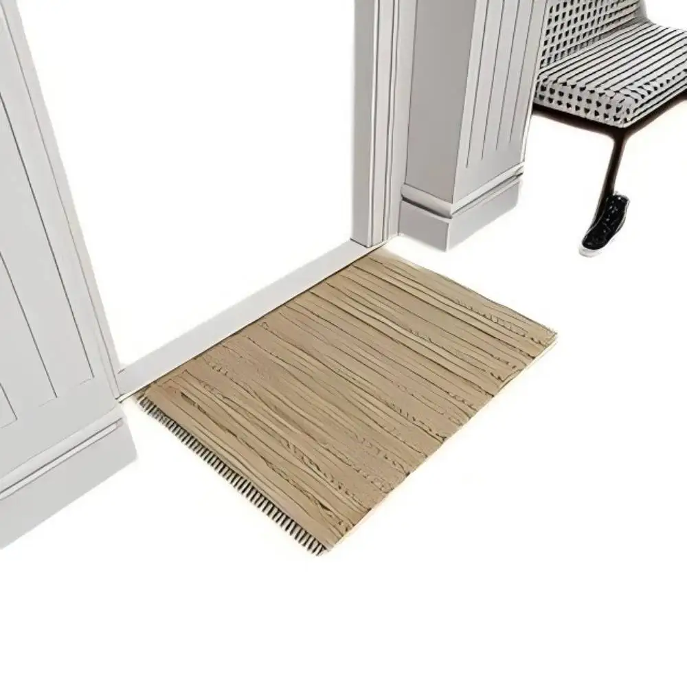 VIKAMA Simple Modern Striped Entry Door Mat Entryway Anti Slip Dust Removal Carpet Nordic Style Home Decor Floor Mat