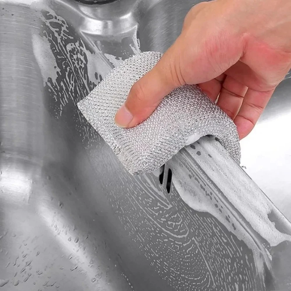 kkjoy Scratch Resistant Kitchen Cleaning Pads Soft Dish Sponges Non Abrasive For Daily Cookware Pots Pan Washing suit for