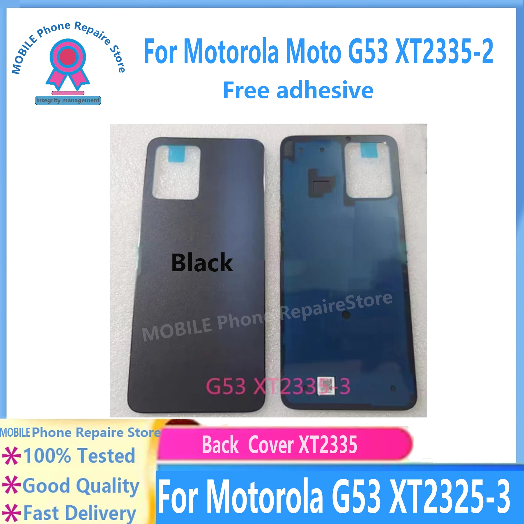 para-motorola-moto-g53-xt2335-substituicao-traseira-tampa-da-bateria-para-moto-g53-quadro-medio-habitacao-porta-traseira