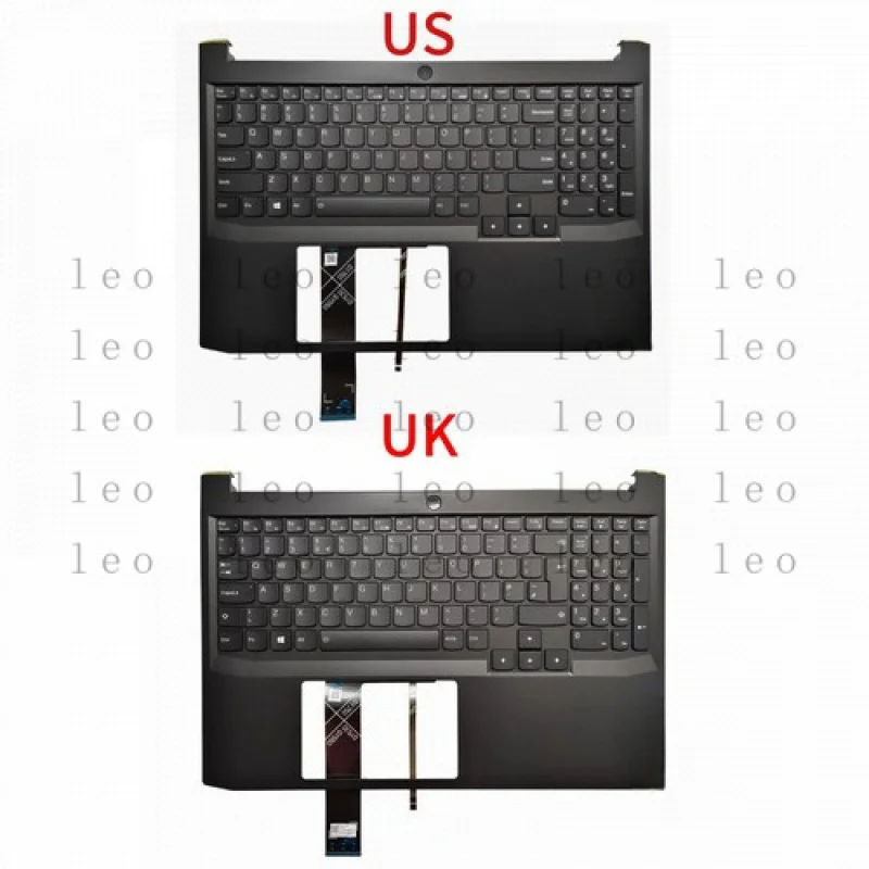 

UI новый чехол для упора для рук с клавиатурой Lenovo IdeaPad Gaming 3-15IHU6 3-15ACH6, Великобритания/США