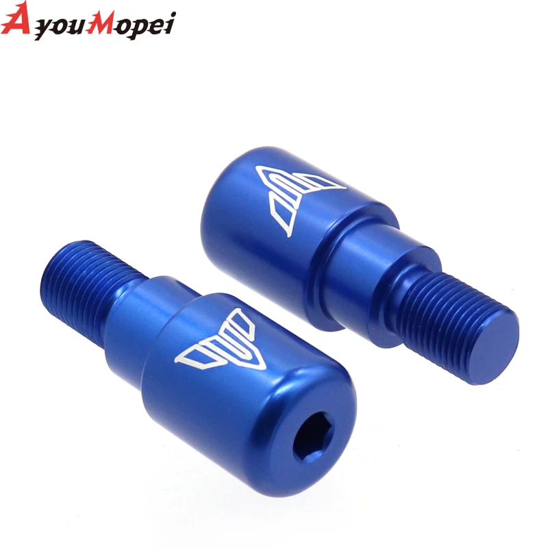 Motorcycle Handlebar Bar End Plug Caps For YAMAHA MT 09 MT07 MT09 MT10 MT125 SMAX155 Tracer 700 TDM 850 900A Handle Grips Slider