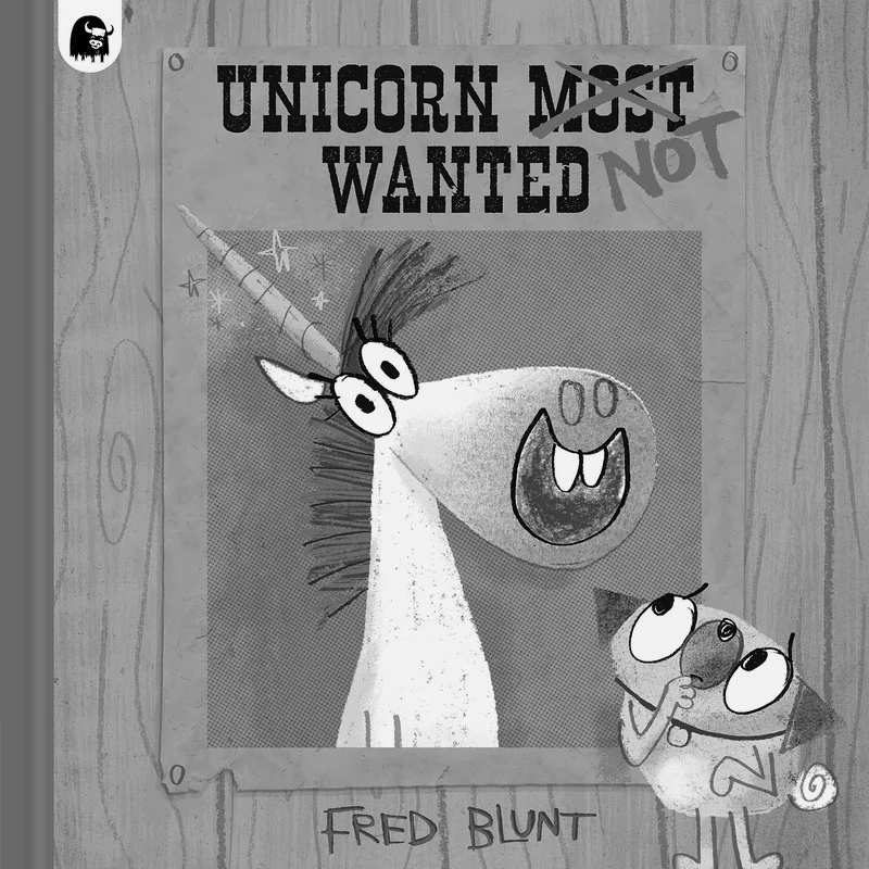 Unicornio NO buscado Fred Blunt Fred Blunt Happy Yak 9780711281318 Libro