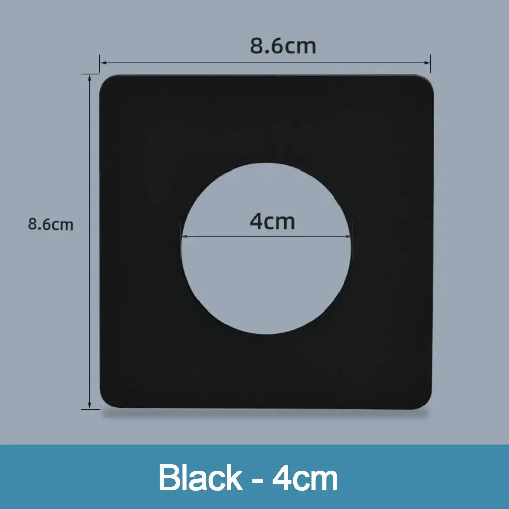 Home Improvement With Rubber Pad Wall Blank Panel With Outlet Hole 86Type Cable Panel Cable Cover Home