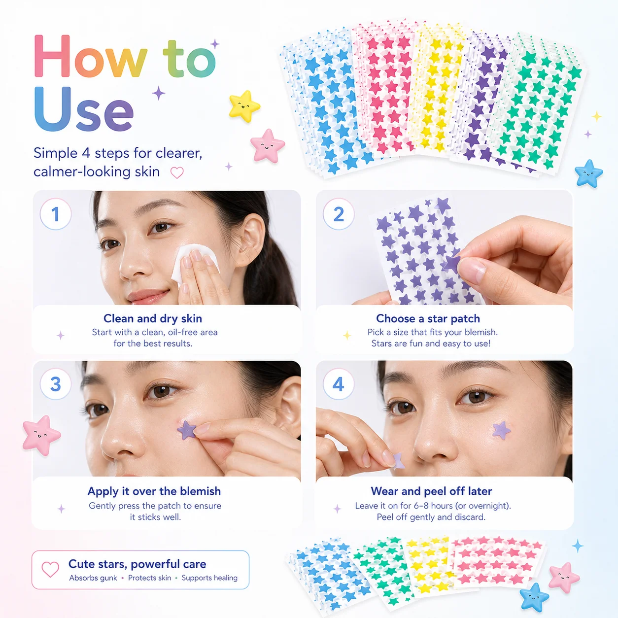 280/1120/1680pcs Seven-Color S - огляд і ціна Skincare Gentle